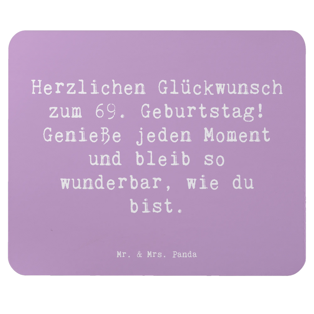 Mauspad Spruch 69. Geburtstag Glückwünsche Einzigartiges Mauspad, PC Zubehör, Mauspad Büro, Computer zubehör, Mauspad, Arbeitszimmer, Mousepad, Designer Mauspad, Büroausstattung, Mausunterlage, Geburtstag, Geburtstagsgeschenk, Geschenk