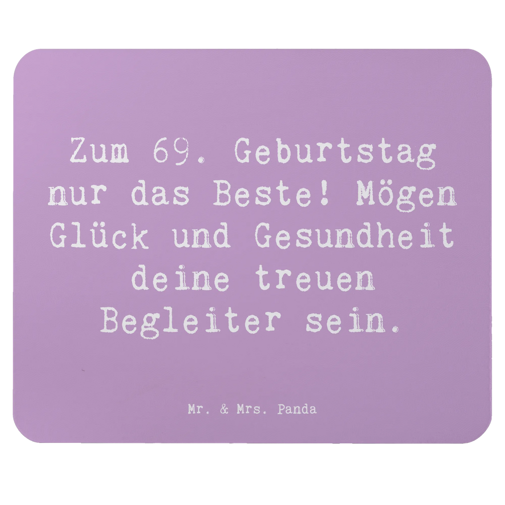 Mouse mat Saying Zum 69. Geburtstag nur das Beste! Mögen Glück und Gesundheit deine treuen Begleiter sein. PC Zubehör, Mauspad, Designer Mauspad, Einzigartiges Mauspad, Büroausstattung, Mausunterlage, Mauspad Büro, Mousepad, Computer zubehör, Arbeitszimmer, Geburtstag, Geburtstagsgeschenk, Geschenk
