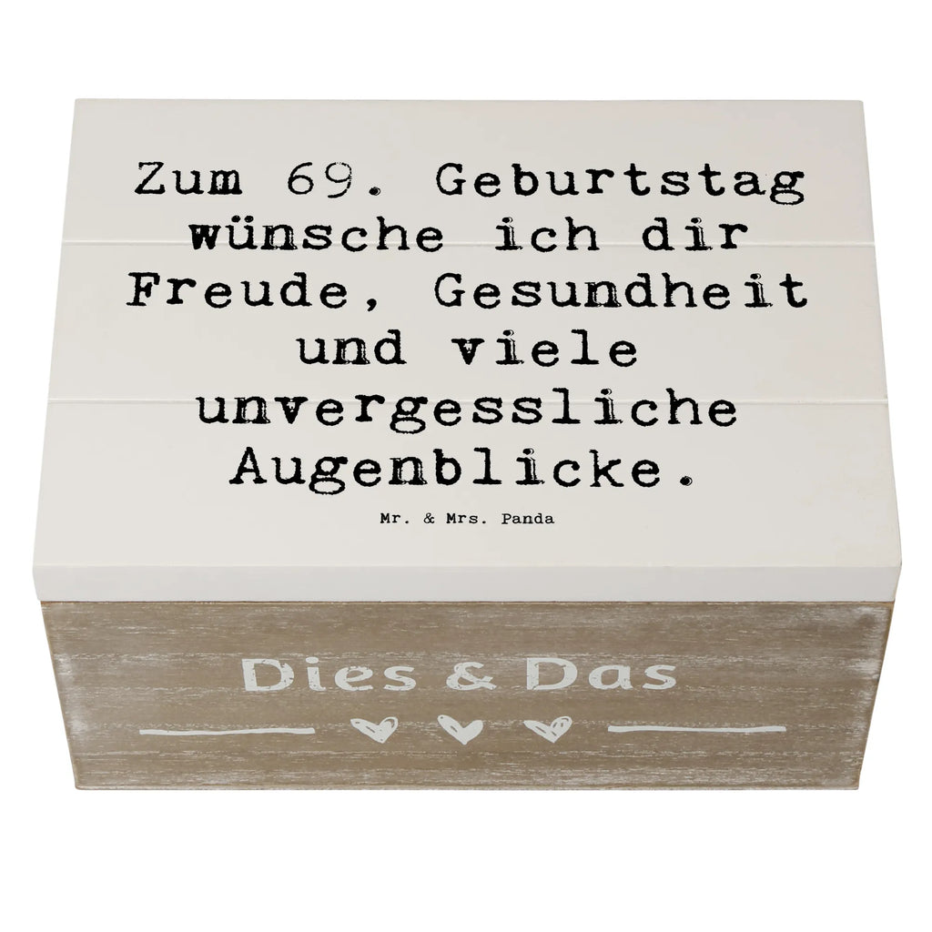 Holzkiste Spruch 69. Geburtstag Freude und Gesundheit Holzkiste, Truhe, Geschenkdose, Aufbewahrungsbox, XXL, Kiste, Schatulle, Erinnerungskiste, Dekokiste, Schatzkiste, Geschenkbox, Erinnerungsbox, Geburtstag, Geburtstagsgeschenk, Geschenk