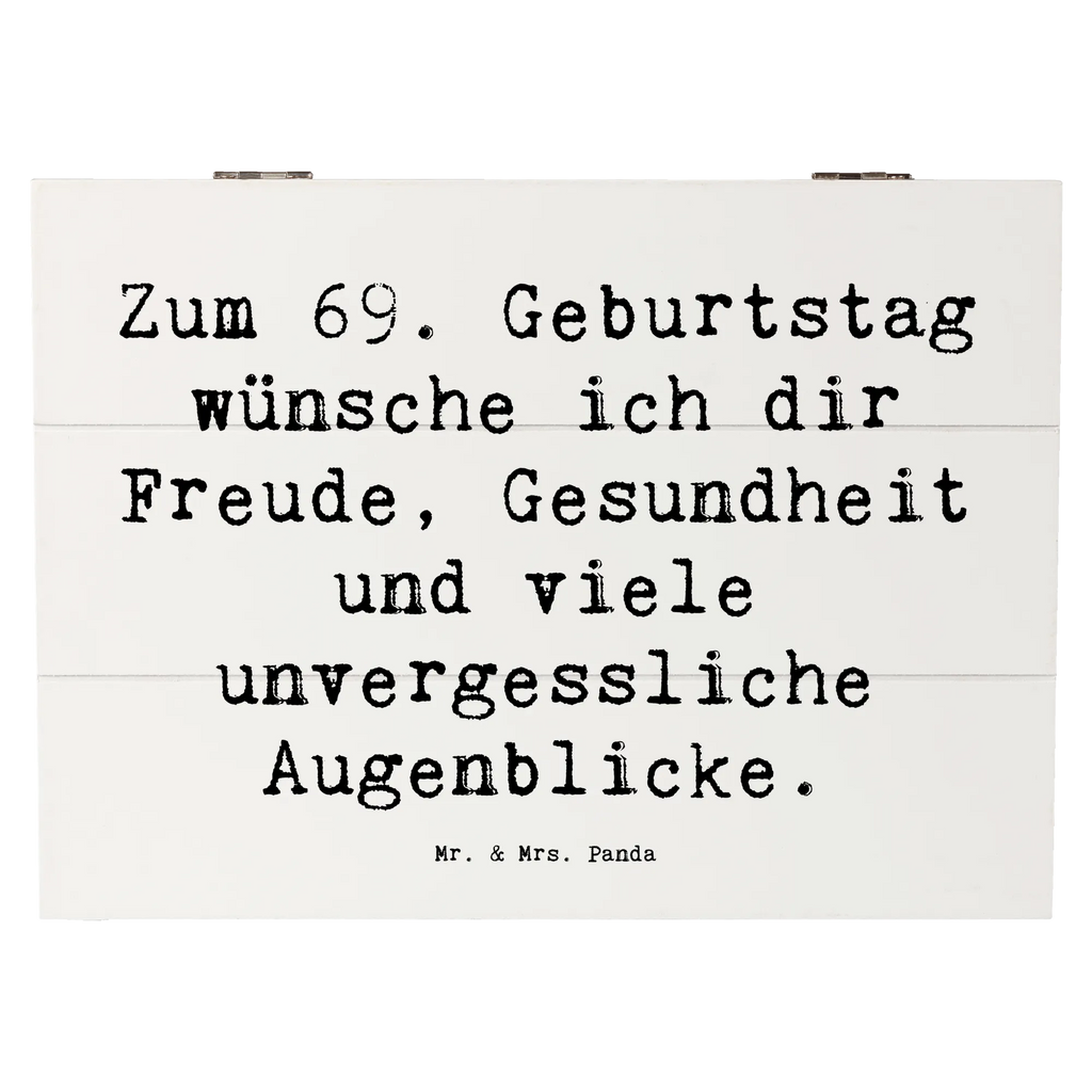 Holzkiste Spruch 69. Geburtstag Freude und Gesundheit Holzkiste, Truhe, Geschenkdose, Aufbewahrungsbox, XXL, Kiste, Schatulle, Erinnerungskiste, Dekokiste, Schatzkiste, Geschenkbox, Erinnerungsbox, Geburtstag, Geburtstagsgeschenk, Geschenk
