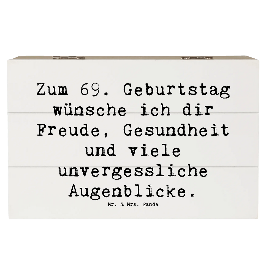 Holzkiste Spruch 69. Geburtstag Freude und Gesundheit Holzkiste, Truhe, Geschenkdose, Aufbewahrungsbox, XXL, Kiste, Schatulle, Erinnerungskiste, Dekokiste, Schatzkiste, Geschenkbox, Erinnerungsbox, Geburtstag, Geburtstagsgeschenk, Geschenk