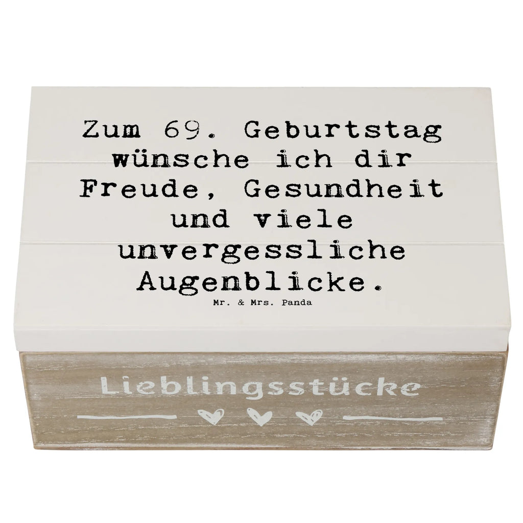 Holzkiste Spruch 69. Geburtstag Freude und Gesundheit Holzkiste, Truhe, Geschenkdose, Aufbewahrungsbox, XXL, Kiste, Schatulle, Erinnerungskiste, Dekokiste, Schatzkiste, Geschenkbox, Erinnerungsbox, Geburtstag, Geburtstagsgeschenk, Geschenk