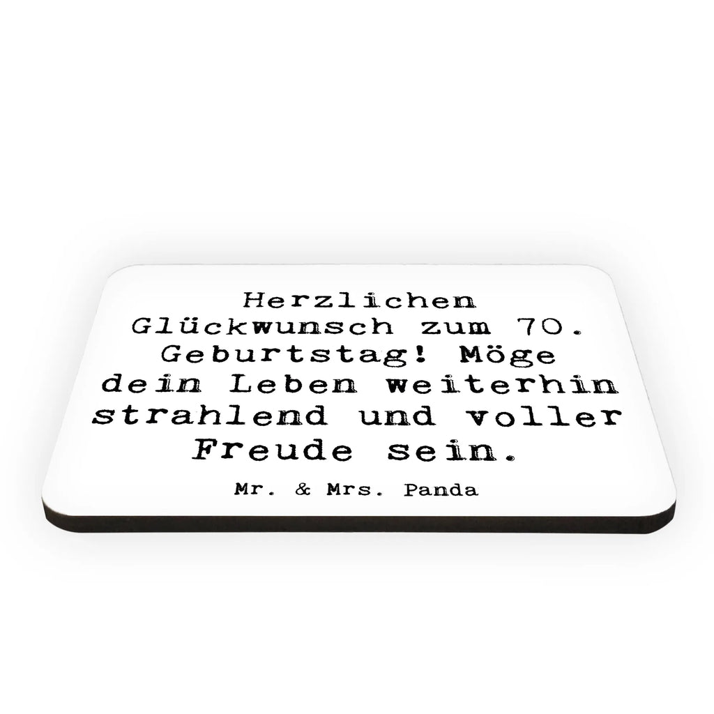 Magnet Spruch 70. Geburtstag Glückwünsche Kühlschrankmagnet, Dekomagnet, Motivmagnete, Kühlschrank Dekoration, Pinnwandmagnet, Souvenir Magnet, Notiz Magnet, Whiteboard Magnet, Geburtstag, Geburtstagsgeschenk, Geschenk