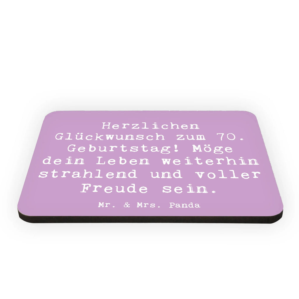 Magnet Spruch 70. Geburtstag Glückwünsche Kühlschrankmagnet, Dekomagnet, Motivmagnete, Kühlschrank Dekoration, Pinnwandmagnet, Souvenir Magnet, Notiz Magnet, Whiteboard Magnet, Geburtstag, Geburtstagsgeschenk, Geschenk