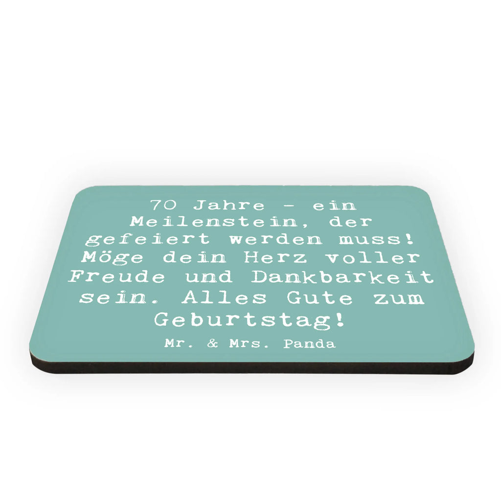 Magnet Saying 70 Jahre - ein Meilenstein, der gefeiert werden muss! Möge dein Herz voller Freude und Dankbarkeit sein. Alles Gute zum Geburtstag! Motivmagnete, Notiz Magnet, Kühlschrankmagnet, Dekomagnet, Kühlschrank Dekoration, Whiteboard Magnet, Souvenir Magnet, Pinnwandmagnet, Geburtstag, Geburtstagsgeschenk, Geschenk