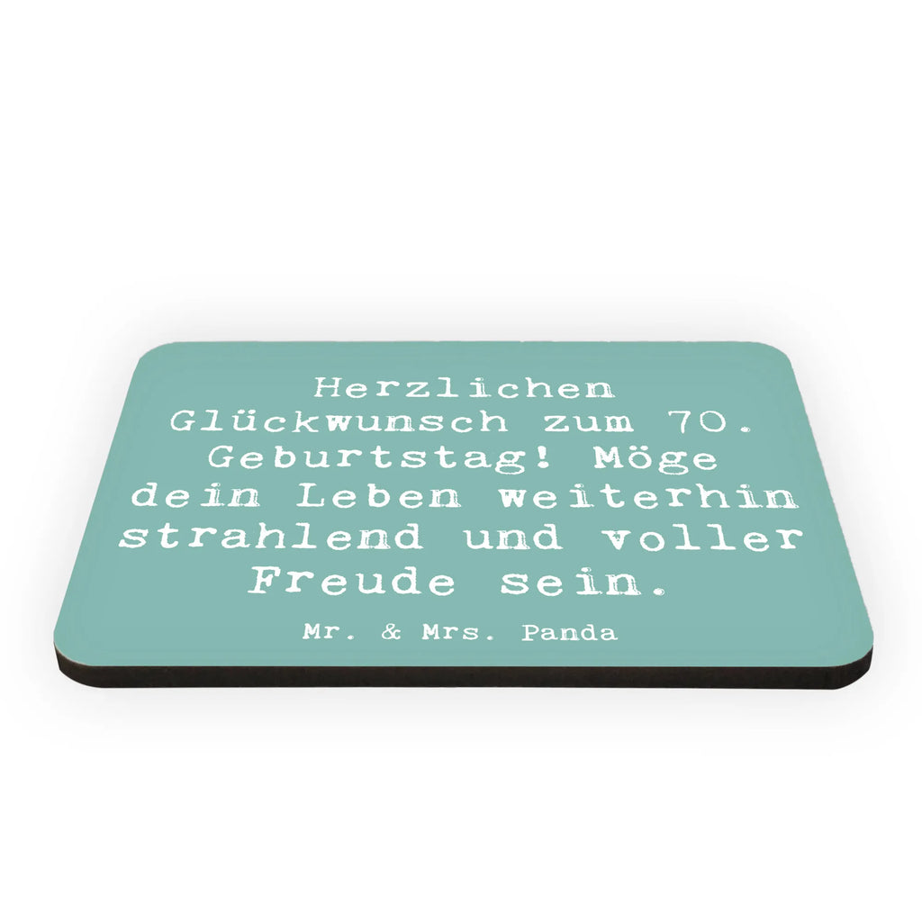 Magnet Spruch 70. Geburtstag Glückwünsche Kühlschrankmagnet, Dekomagnet, Motivmagnete, Kühlschrank Dekoration, Pinnwandmagnet, Souvenir Magnet, Notiz Magnet, Whiteboard Magnet, Geburtstag, Geburtstagsgeschenk, Geschenk