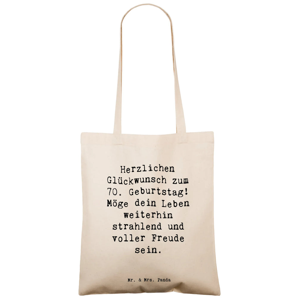 Tragetasche Spruch 70. Geburtstag Glückwünsche Beuteltasche, Beutel, Einkaufstasche, Jutebeutel, Stoffbeutel, Tasche, Shopper, Umhängetasche, Strandtasche, Schultertasche, Stofftasche, Tragetasche, Badetasche, Jutetasche, Einkaufstüte, Laptoptasche, Geburtstag, Geburtstagsgeschenk, Geschenk