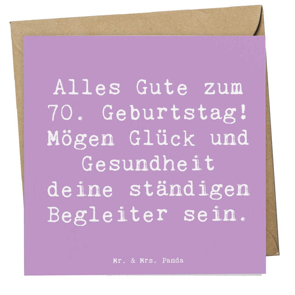 Deluxe Karte Spruch 70. Geburtstag Glück und Gesundheit Hochzeitskarte, Hochwertige Grußkarte, Glückwunschkarte, Grußkarte, Klappkarte, Geburtstagskarte, Hochwertige Klappkarte, Einladungskarte, Karte, Geburtstag, Geburtstagsgeschenk, Geschenk