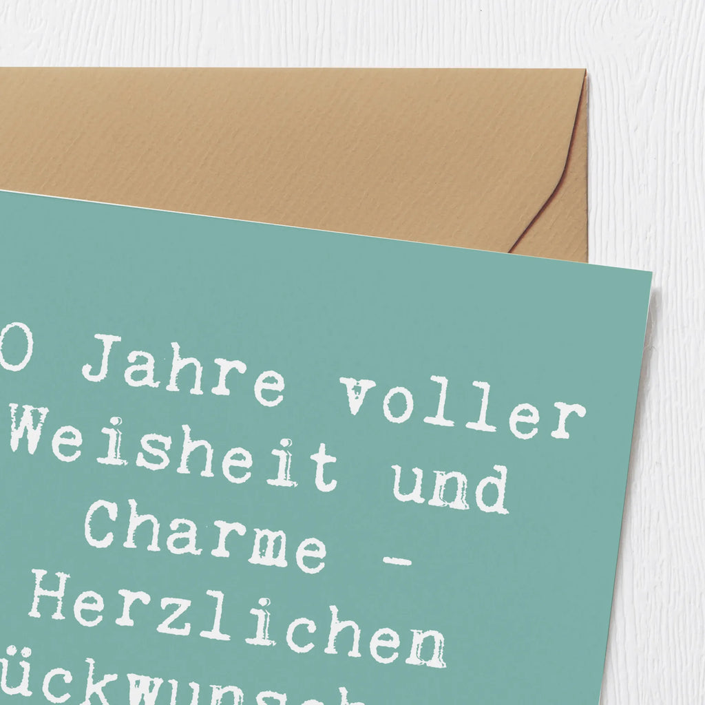 Deluxe Karte Spruch 70. Geburtstag Karte, Einladungskarte, Geburtstagskarte, Hochwertige Grußkarte, Glückwunschkarte, Hochzeitskarte, Klappkarte, Grußkarte, Hochwertige Klappkarte, Geburtstag, Geburtstagsgeschenk, Geschenk