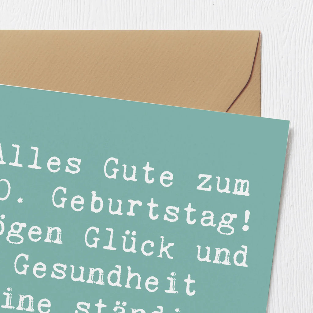 Deluxe Karte Spruch 70. Geburtstag Glück und Gesundheit Hochzeitskarte, Hochwertige Grußkarte, Glückwunschkarte, Grußkarte, Klappkarte, Geburtstagskarte, Hochwertige Klappkarte, Einladungskarte, Karte, Geburtstag, Geburtstagsgeschenk, Geschenk