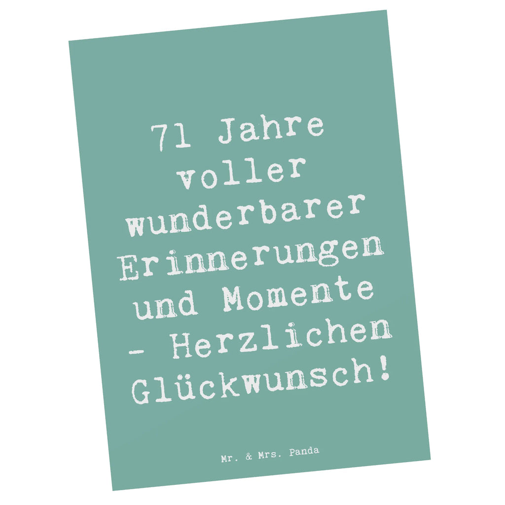 Postkarte Spruch 71. Geburtstag Erinnerungen Karte, Dankeskarte, Grußkarte, Ansichtskarten, Einladung Geburtstag, Einladungskarten Geburtstag, Einladung, Geburtstagskarte, Ansichtskarte, Postkarte, Geschenkkarte, Einladungskarte, Geburtstag, Geburtstagsgeschenk, Geschenk
