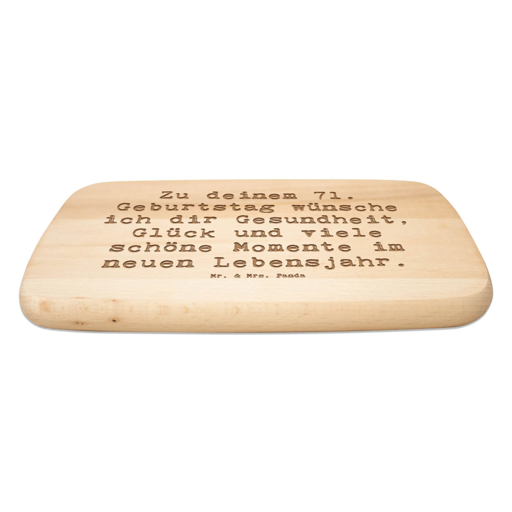 Küchenbrett Spruch 71. Geburtstag Frühstücksbrettchen, Holzbrett, Schneidebrett Holz, Schneidebrett, Frühstücksbrett, Küchenbrett, Geburtstag, Geburtstagsgeschenk, Geschenk