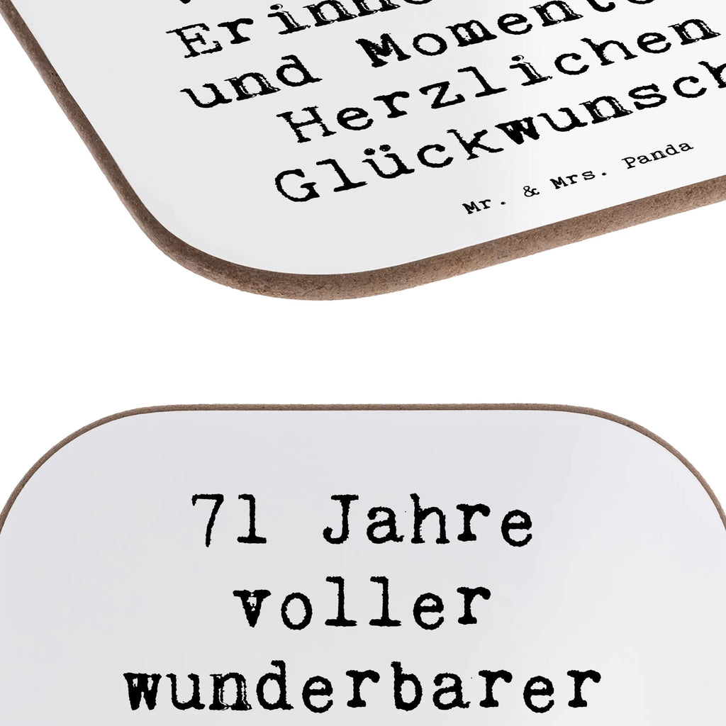 Square coaster Saying 71 Jahre voller wunderbarer Erinnerungen und Momente - Herzlichen Glückwunsch! Untersetzer Design, Untersetzer, Bierdeckel, Untersetzer für Gläser, Tassen Untersetzer, Untersetzer Holz, Getränkeuntersetzer, Untersetzer aus Holz, Untersetzer Gläser, Glasuntersetzer, Holzuntersetzer, Korkuntersetzer, Geburtstag, Geburtstagsgeschenk, Geschenk