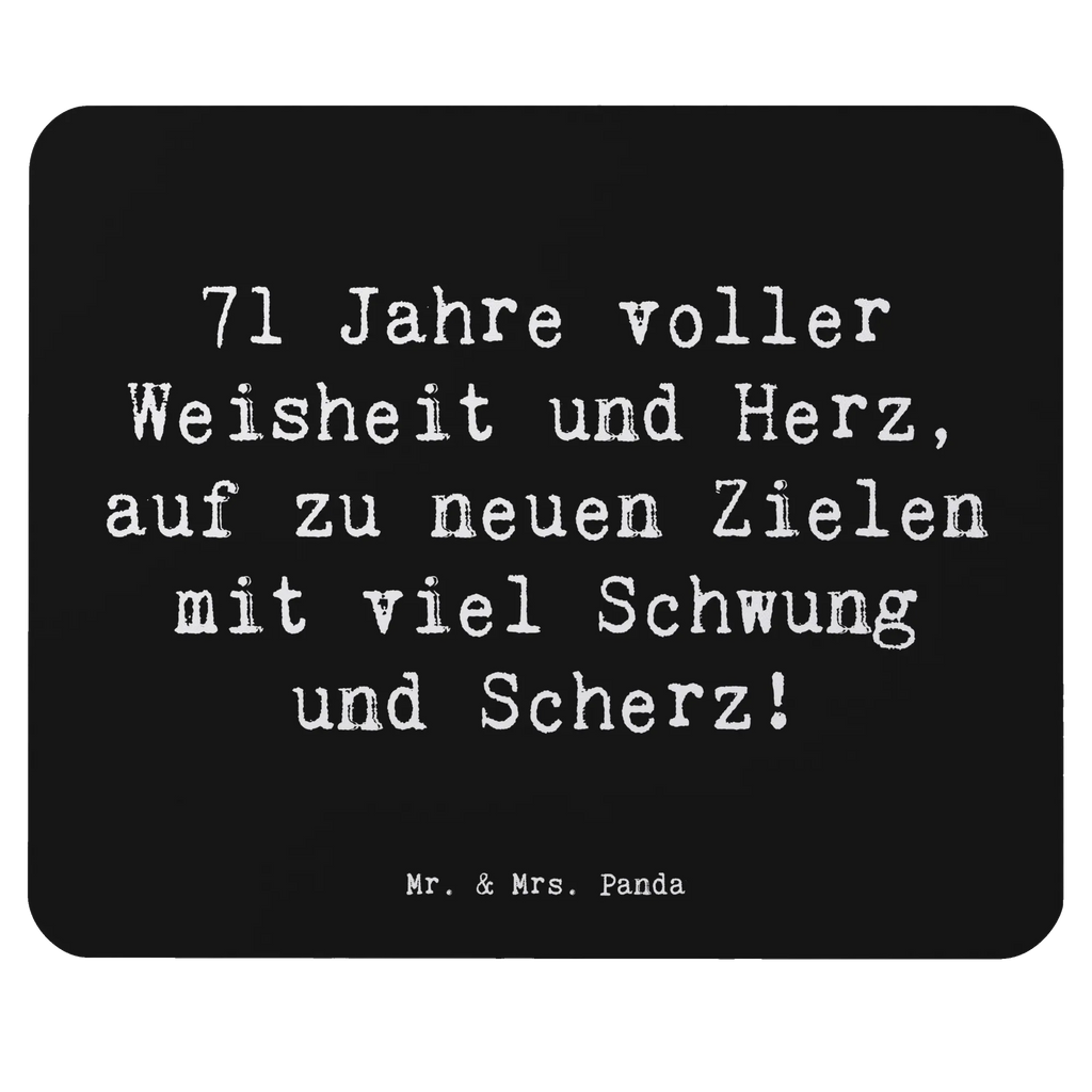Mouse mat Saying 71 Jahre voller Weisheit und Herz, auf zu neuen Zielen mit viel Schwung und Scherz! Computer zubehör, Mausunterlage, Büroausstattung, Einzigartiges Mauspad, Mousepad, Arbeitszimmer, PC Zubehör, Mauspad Büro, Designer Mauspad, Mauspad, Geburtstag, Geburtstagsgeschenk, Geschenk