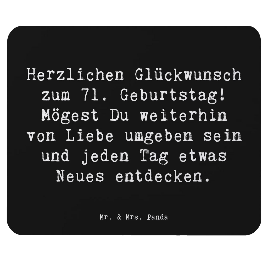Mauspad Spruch 71. Geburtstag Freude Mauspad, Büroausstattung, Arbeitszimmer, Designer Mauspad, PC Zubehör, Mauspad Büro, Computer zubehör, Mausunterlage, Einzigartiges Mauspad, Mousepad, Geburtstag, Geburtstagsgeschenk, Geschenk