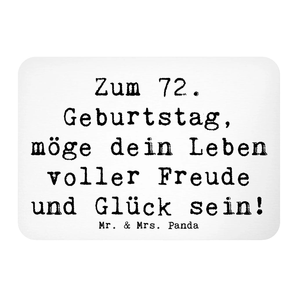 Magnet Spruch 72. Geburtstag Freude Kühlschrank Dekoration, Kühlschrankmagnet, Notiz Magnet, Whiteboard Magnet, Dekomagnet, Pinnwandmagnet, Souvenir Magnet, Motivmagnete, Geburtstag, Geburtstagsgeschenk, Geschenk