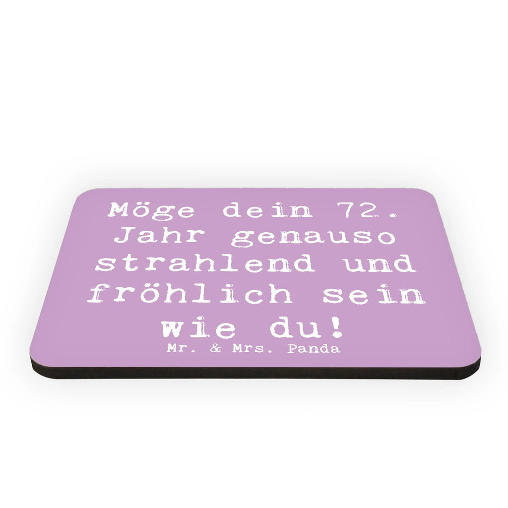 Magnet Saying Möge dein 72. Jahr genauso strahlend und fröhlich sein wie du! Pinnwandmagnet, Motivmagnete, Kühlschrankmagnet, Notiz Magnet, Kühlschrank Dekoration, Dekomagnet, Whiteboard Magnet, Souvenir Magnet, Geburtstag, Geburtstagsgeschenk, Geschenk