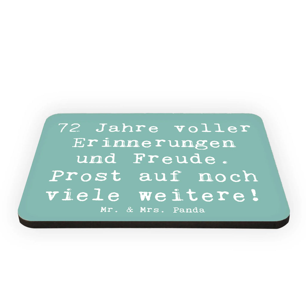 Magnet Spruch 72. Geburtstag Glückwünsche Motivmagnete, Dekomagnet, Notiz Magnet, Whiteboard Magnet, Kühlschrankmagnet, Kühlschrank Dekoration, Pinnwandmagnet, Souvenir Magnet, Geburtstag, Geburtstagsgeschenk, Geschenk