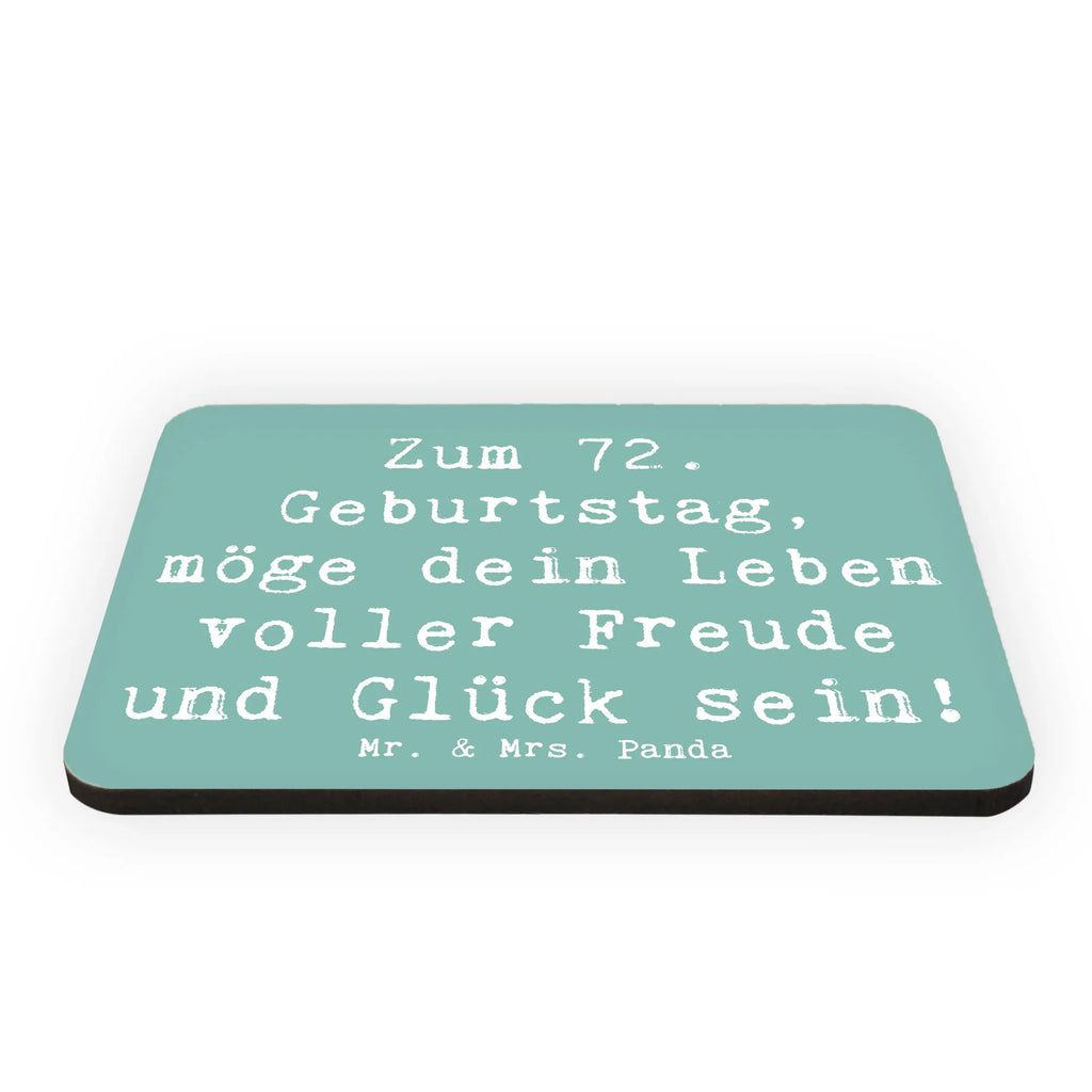 Magnet Spruch 72. Geburtstag Freude Kühlschrank Dekoration, Kühlschrankmagnet, Notiz Magnet, Whiteboard Magnet, Dekomagnet, Pinnwandmagnet, Souvenir Magnet, Motivmagnete, Geburtstag, Geburtstagsgeschenk, Geschenk