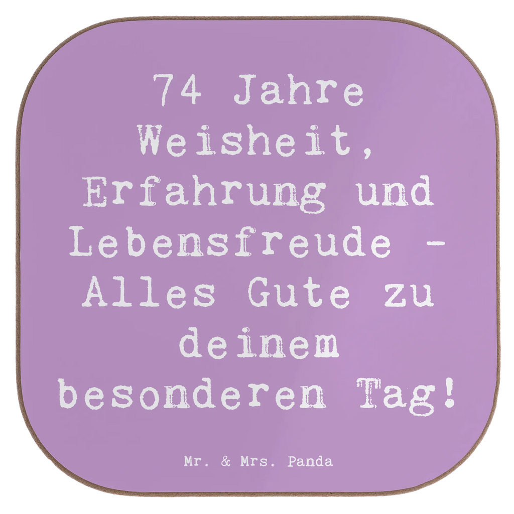 Square coaster Saying 74 Jahre Weisheit, Erfahrung und Lebensfreude - Alles Gute zu deinem besonderen Tag! Untersetzer aus Holz, Glasuntersetzer, Untersetzer Holz, Untersetzer, Untersetzer Design, Getränkeuntersetzer, Untersetzer Gläser, Tassen Untersetzer, Bierdeckel, Korkuntersetzer, Untersetzer für Gläser, Holzuntersetzer, Geburtstag, Geburtstagsgeschenk, Geschenk