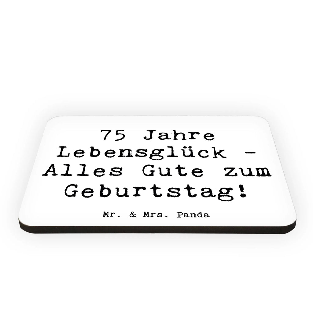 Magnet Spruch 75. Geburtstag Kühlschrank Dekoration, Whiteboard Magnet, Pinnwandmagnet, Souvenir Magnet, Motivmagnete, Notiz Magnet, Dekomagnet, Kühlschrankmagnet, Geburtstag, Geburtstagsgeschenk, Geschenk
