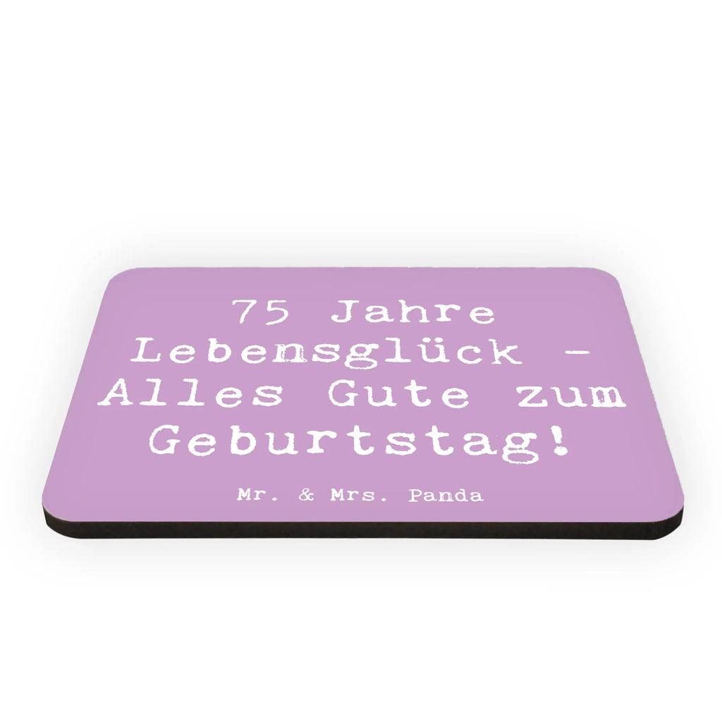 Magnet Spruch 75. Geburtstag Kühlschrank Dekoration, Whiteboard Magnet, Pinnwandmagnet, Souvenir Magnet, Motivmagnete, Notiz Magnet, Dekomagnet, Kühlschrankmagnet, Geburtstag, Geburtstagsgeschenk, Geschenk
