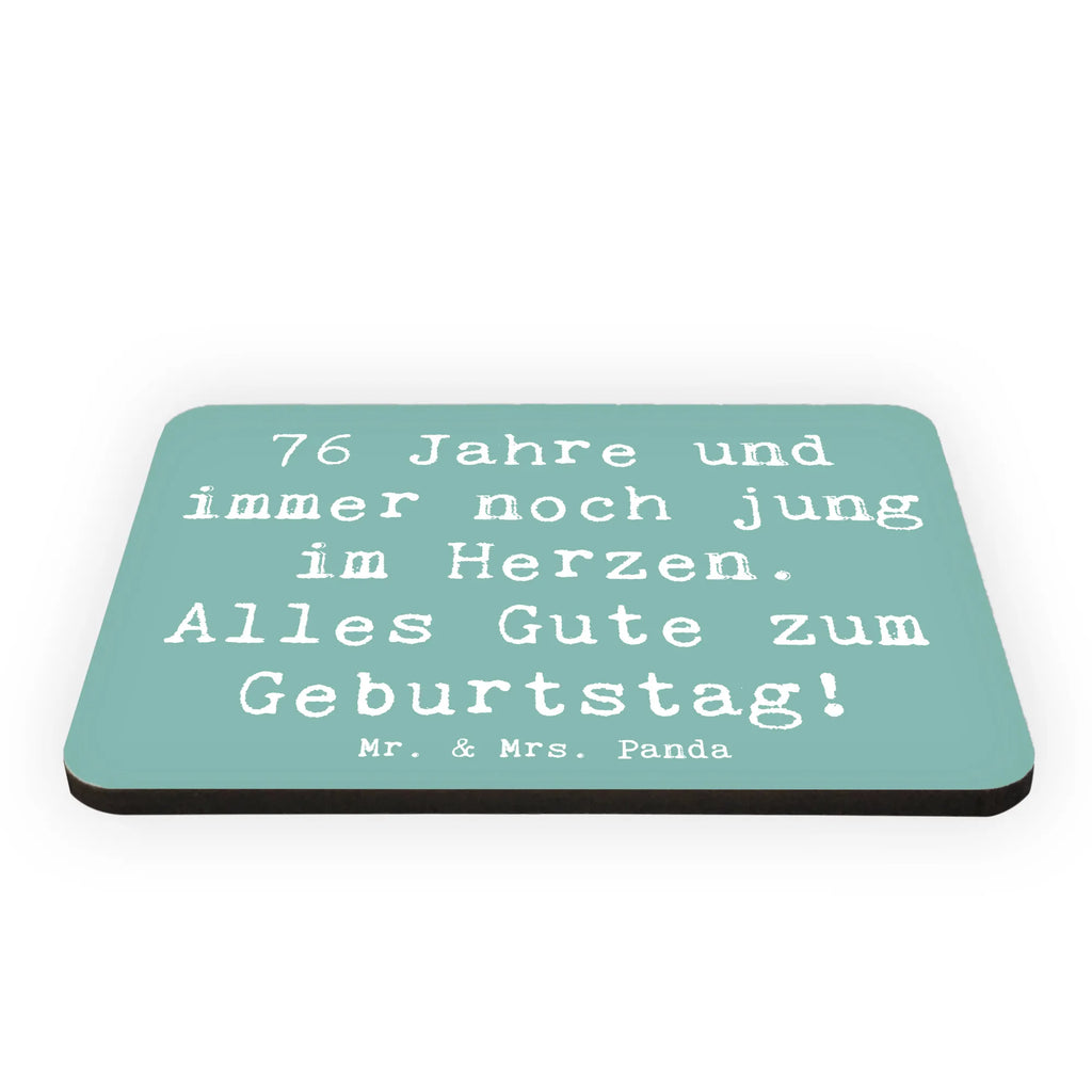 Magnet Spruch 76. Geburtstag Herzjung Notiz Magnet, Motivmagnete, Pinnwandmagnet, Kühlschrankmagnet, Whiteboard Magnet, Kühlschrank Dekoration, Dekomagnet, Souvenir Magnet, Geburtstag, Geburtstagsgeschenk, Geschenk