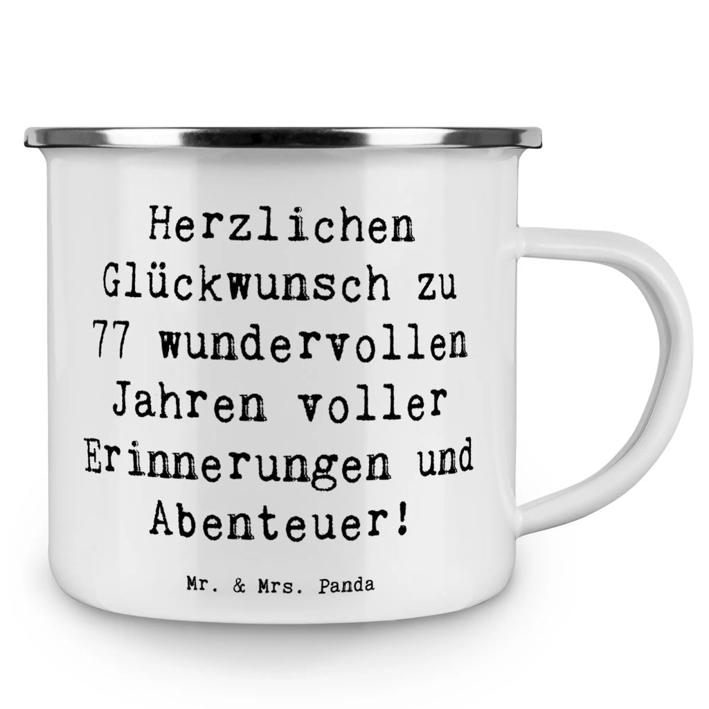Enamel camping mug Saying Herzlichen Glückwunsch zu 77 wundervollen Jahren voller Erinnerungen und Abenteuer! Emaille Becher, Metalltasse, Trinkbecher, Campingtassen, Outdoor Tasse, Emaille Tasse, Emaille Tasse Camping, Campingbecher, Metalltasse für Camping, Campingtasse, Emaille Campingbecher, Blechtassen, Camping Becher, Camping Becher Edelstahl, Outdoor Becher, Tasse Camping, Camping Tasse Metall, Emaille Trinkbecher, Edelstahl Trinkbecher, Blechtasse Outdoor, Emaille Tassen, Emaille Becher Camping, Camping Tassen Emaille, Metall Tasse, Kaffee Blechtasse, Camping Tasse Emaille, Emailletasse, Blechtasse, Camping Tassen, Tasse Emaille, Geburtstag, Geburtstagsgeschenk, Geschenk