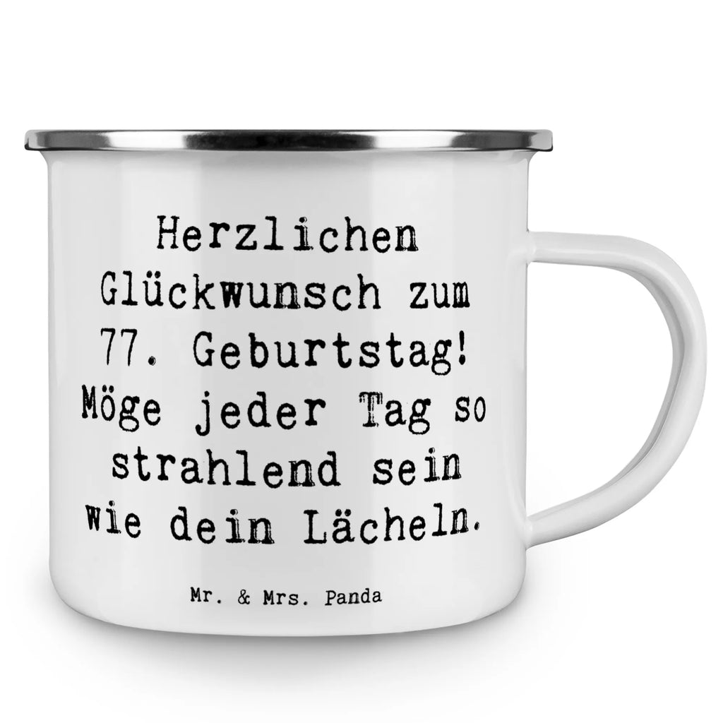 Enamel camping mug Saying Herzlichen Glückwunsch zum 77. Geburtstag! Möge jeder Tag so strahlend sein wie dein Lächeln. Camping Tassen, Campingtassen, Campingbecher, Blechtassen, Emaille Tasse Camping, Camping Becher, Blechtasse Outdoor, Emaille Tassen, Emaille Becher Camping, Emaille Becher, Metalltasse für Camping, Tasse Camping, Camping Tassen Emaille, Metalltasse, Metall Tasse, Emailletasse, Emaille Trinkbecher, Tasse Emaille, Blechtasse, Trinkbecher, Kaffee Blechtasse, Edelstahl Trinkbecher, Camping Tasse Emaille, Emaille Tasse, Outdoor Tasse, Emaille Campingbecher, Camping Becher Edelstahl, Camping Tasse Metall, Outdoor Becher, Campingtasse, Geburtstag, Geburtstagsgeschenk, Geschenk