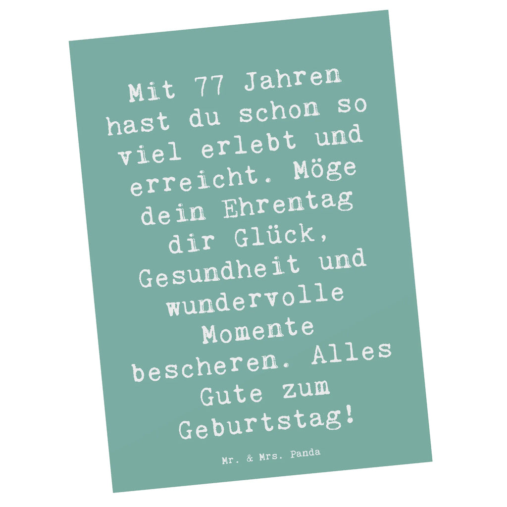 Postcard Saying Mit 77 Jahren hast du schon so viel erlebt und erreicht. Möge dein Ehrentag dir Glück, Gesundheit und wundervolle Momente bescheren. Alles Gute zum Geburtstag! Einladungskarten Geburtstag, Einladung Geburtstag, Dankeskarte, Postkarte, Einladungskarte, Ansichtskarten, Grußkarte, Geschenkkarte, Karte, Ansichtskarte, Geburtstagskarte, Einladung, Geburtstag, Geburtstagsgeschenk, Geschenk