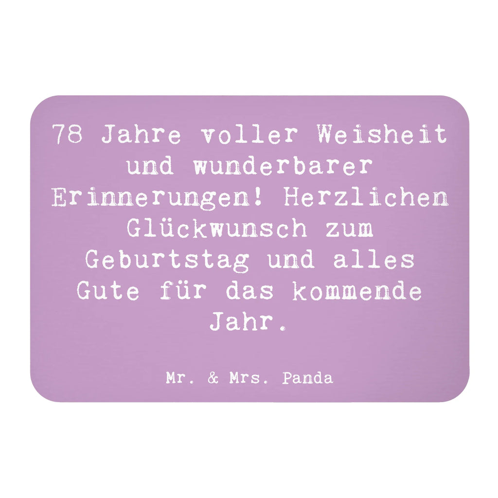 Magnet Spruch 78. Geburtstag Weisheit Kühlschrankmagnet, Notiz Magnet, Dekomagnet, Whiteboard Magnet, Motivmagnete, Souvenir Magnet, Kühlschrank Dekoration, Pinnwandmagnet, Geburtstag, Geburtstagsgeschenk, Geschenk