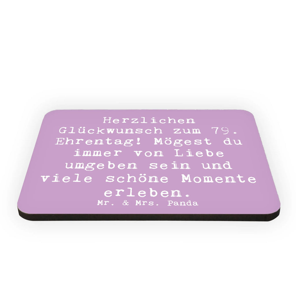 Magnet Spruch 79. Geburtstag Glückwünsche Notiz Magnet, Souvenir Magnet, Kühlschrankmagnet, Pinnwandmagnet, Dekomagnet, Motivmagnete, Kühlschrank Dekoration, Whiteboard Magnet, Geburtstag, Geburtstagsgeschenk, Geschenk