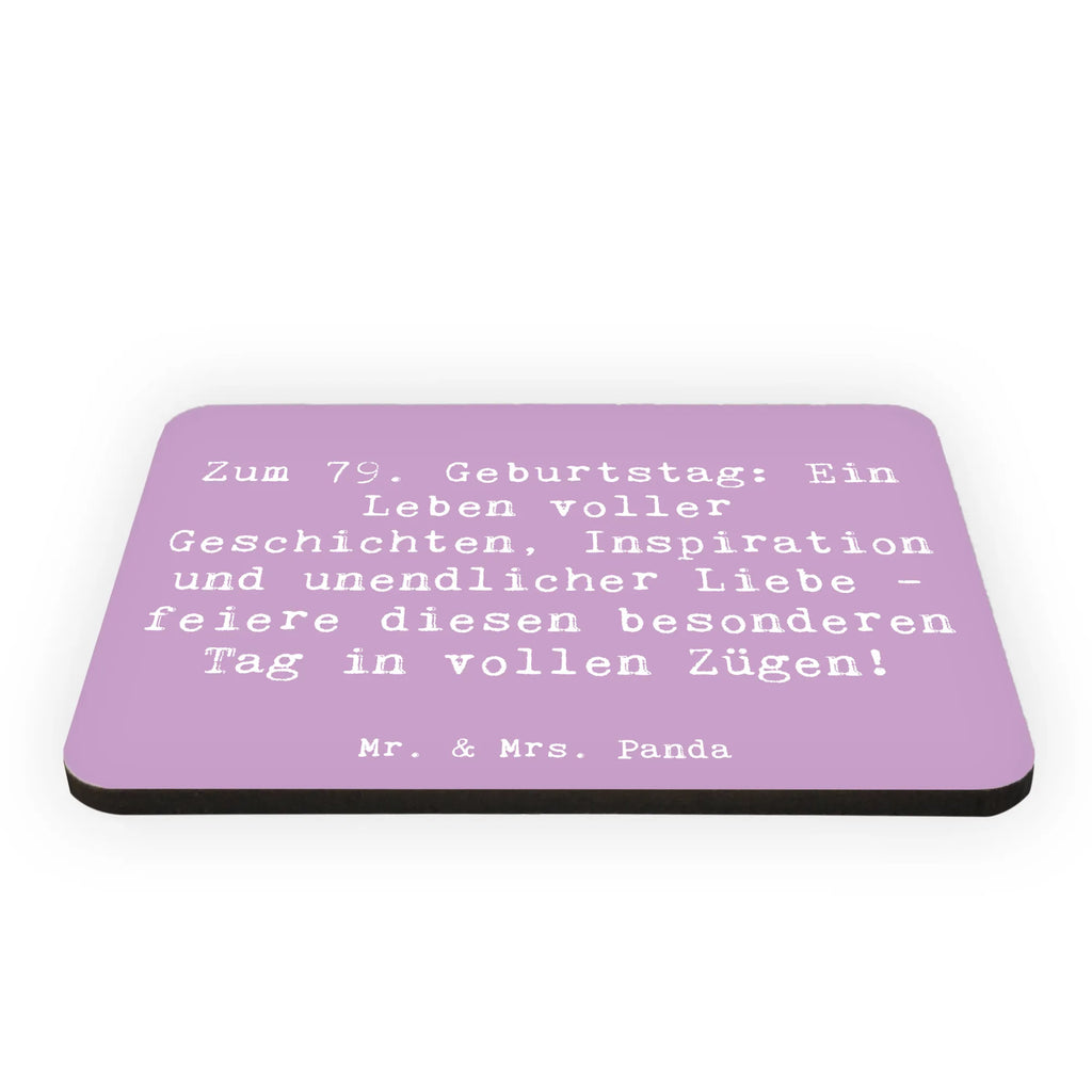 Magnet Spruch 79. Geburtstag Pinnwandmagnet, Kühlschrankmagnet, Whiteboard Magnet, Motivmagnete, Kühlschrank Dekoration, Notiz Magnet, Dekomagnet, Souvenir Magnet, Geburtstag, Geburtstagsgeschenk, Geschenk