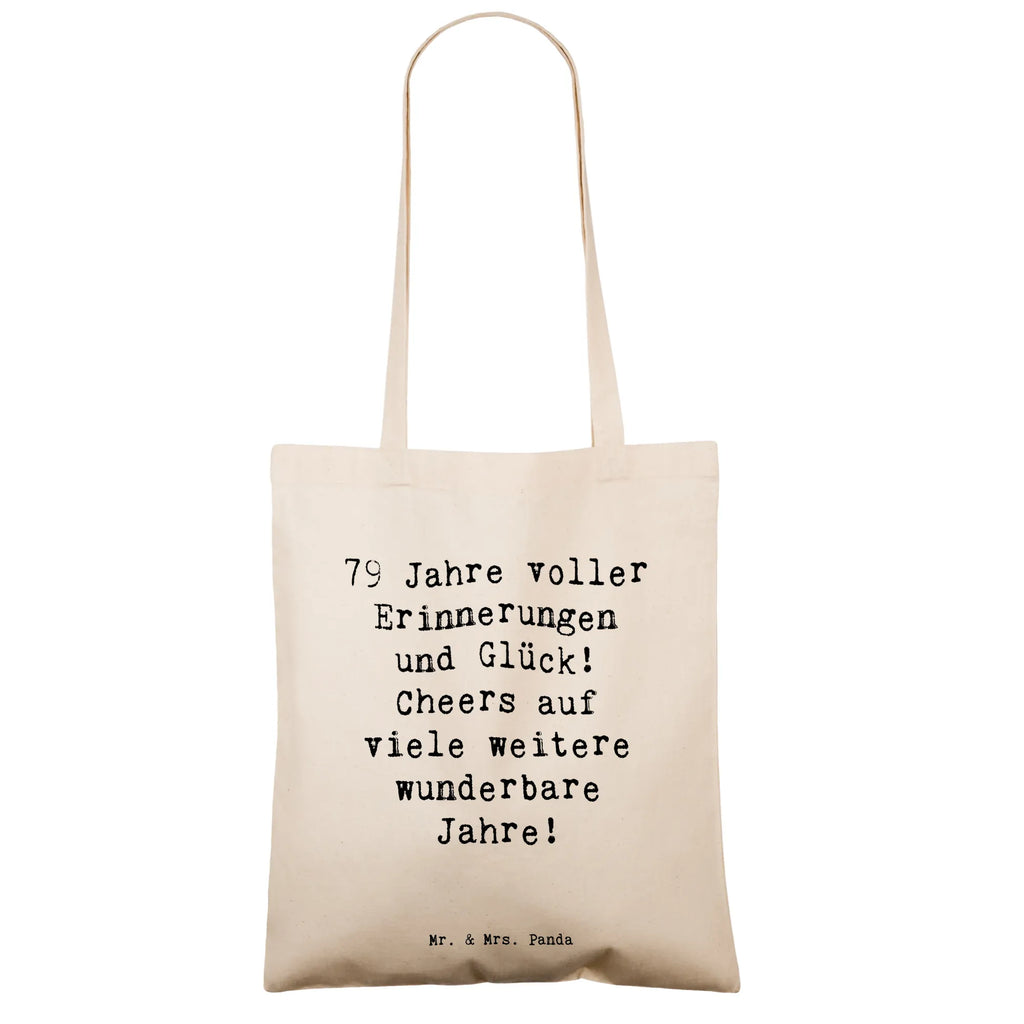 Tragetasche Spruch 79. Geburtstag Erinnerungen Beuteltasche, Beutel, Einkaufstasche, Jutebeutel, Stoffbeutel, Tasche, Shopper, Umhängetasche, Strandtasche, Schultertasche, Stofftasche, Tragetasche, Badetasche, Jutetasche, Einkaufstüte, Laptoptasche, Geburtstag, Geburtstagsgeschenk, Geschenk