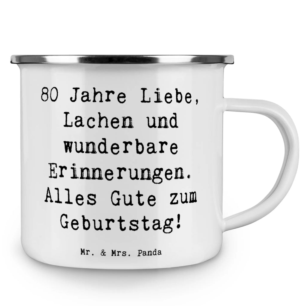 Enamel camping mug Saying 80 Jahre Liebe, Lachen und wunderbare Erinnerungen. Alles Gute zum Geburtstag! Emaille Becher, Emaille Trinkbecher, Metall Tasse, Emaille Tasse, Blechtassen, Outdoor Tasse, Metalltasse, Blechtasse Outdoor, Camping Becher, Camping Tassen, Camping Tasse Emaille, Camping Tasse Metall, Trinkbecher, Emailletasse, Emaille Tassen, Outdoor Becher, Emaille Becher Camping, Tasse Camping, Tasse Emaille, Camping Becher Edelstahl, Emaille Campingbecher, Campingtassen, Kaffee Blechtasse, Emaille Tasse Camping, Camping Tassen Emaille, Blechtasse, Metalltasse für Camping, Campingtasse, Edelstahl Trinkbecher, Campingbecher, Geburtstag, Geburtstagsgeschenk, Geschenk