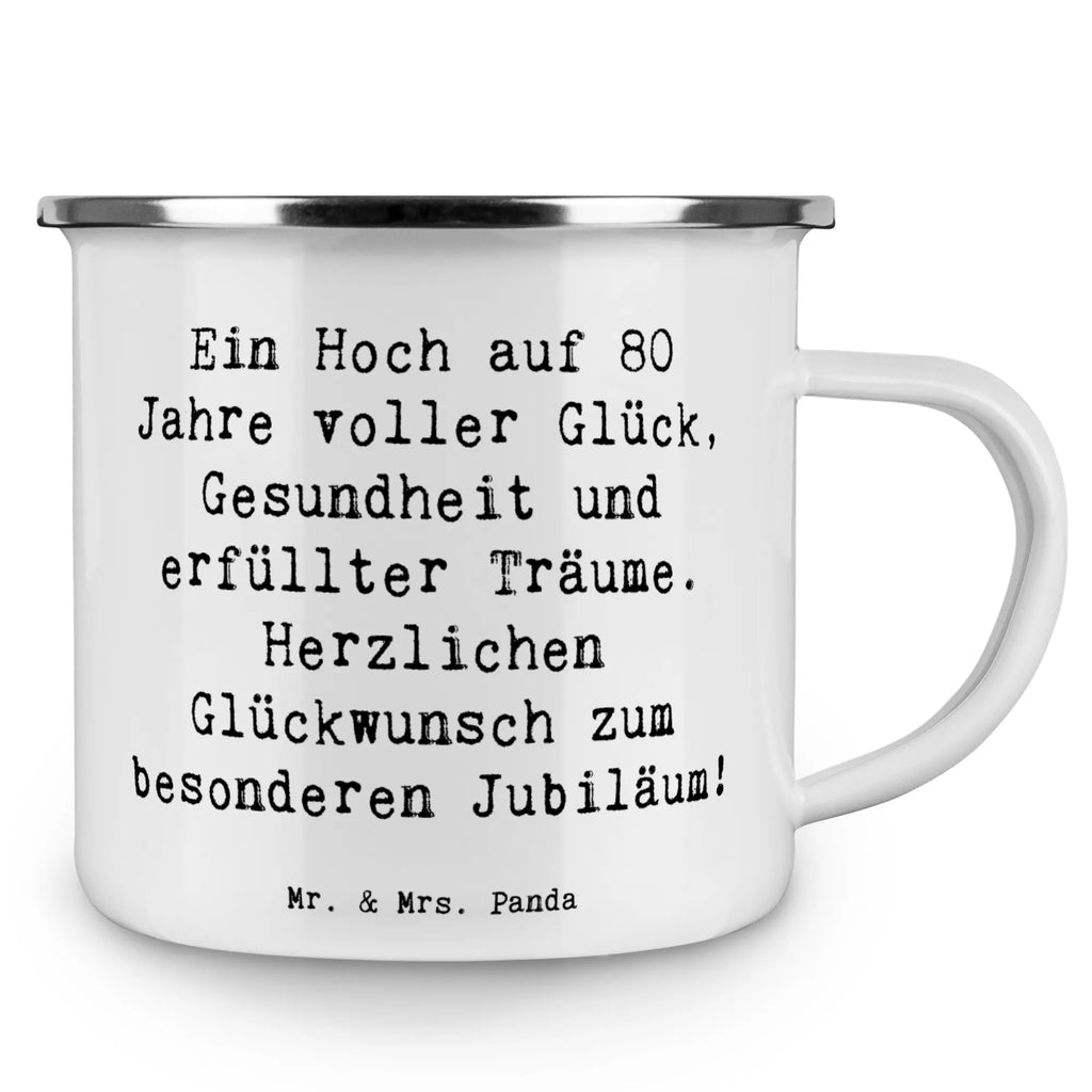 Enamel camping mug Saying Ein Hoch auf 80 Jahre voller Glück, Gesundheit und erfüllter Träume. Herzlichen Glückwunsch zum besonderen Jubiläum! Emaille Campingbecher, Edelstahl Trinkbecher, Emaille Tasse Camping, Emaille Becher, Emaille Tassen, Camping Becher, Camping Tassen Emaille, Blechtasse Outdoor, Camping Tassen, Camping Tasse Metall, Camping Becher Edelstahl, Campingtasse, Metalltasse, Blechtasse, Campingbecher, Blechtassen, Kaffee Blechtasse, Metall Tasse, Tasse Emaille, Outdoor Becher, Campingtassen, Emailletasse, Metalltasse für Camping, Camping Tasse Emaille, Emaille Trinkbecher, Tasse Camping, Trinkbecher, Outdoor Tasse, Emaille Becher Camping, Emaille Tasse, Geburtstag, Geburtstagsgeschenk, Geschenk