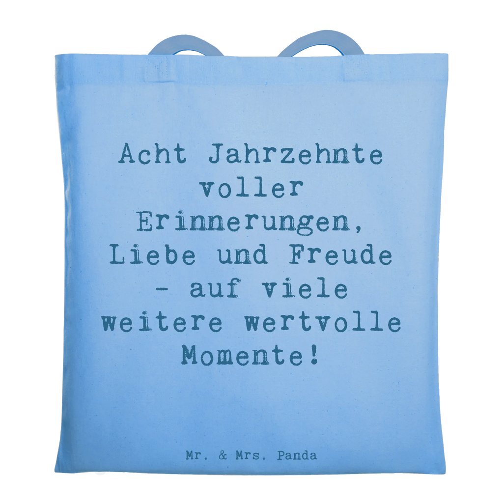 Tragetasche Spruch 80. Geburtstag Erinnerungen Beuteltasche, Beutel, Einkaufstasche, Jutebeutel, Stoffbeutel, Tasche, Shopper, Umhängetasche, Strandtasche, Schultertasche, Stofftasche, Tragetasche, Badetasche, Jutetasche, Einkaufstüte, Laptoptasche, Geburtstag, Geburtstagsgeschenk, Geschenk