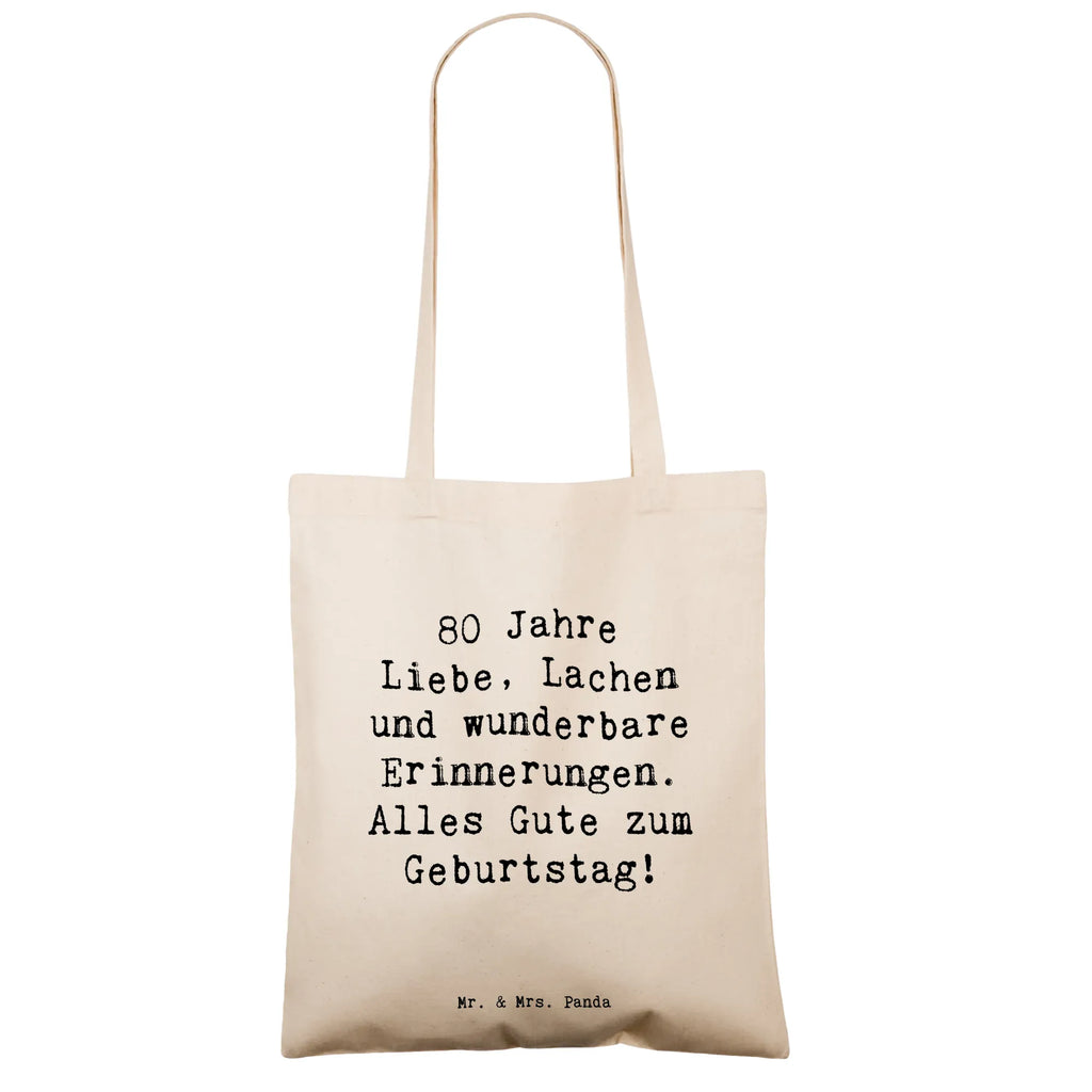 Tragetasche Spruch 80. Geburtstag Beuteltasche, Beutel, Einkaufstasche, Jutebeutel, Stoffbeutel, Tasche, Shopper, Umhängetasche, Strandtasche, Schultertasche, Stofftasche, Tragetasche, Badetasche, Jutetasche, Einkaufstüte, Laptoptasche, Geburtstag, Geburtstagsgeschenk, Geschenk