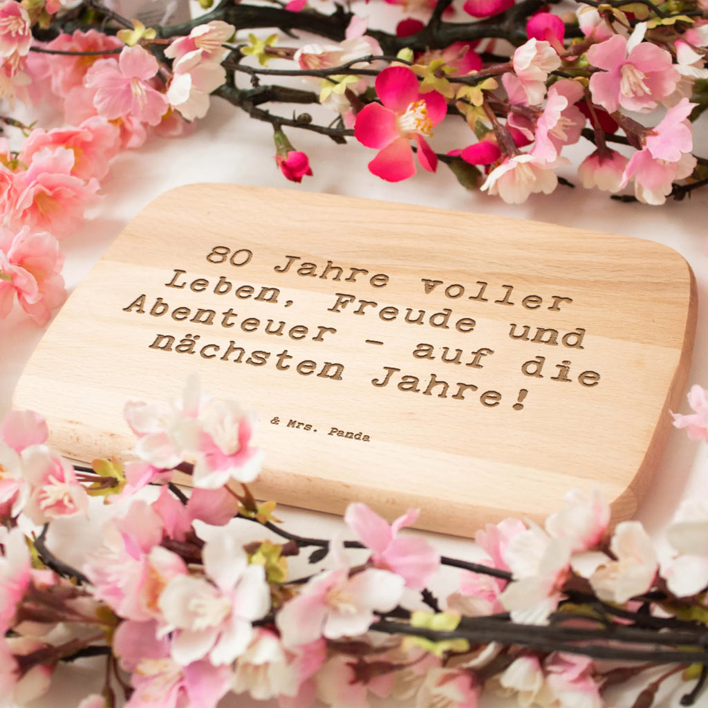 Küchenbrett Spruch 80. Geburtstag Abenteuer Frühstücksbrettchen, Schneidebrett Holz, Holzbrett, Schneidebrett, Frühstücksbrett, Küchenbrett, Geburtstag, Geburtstagsgeschenk, Geschenk