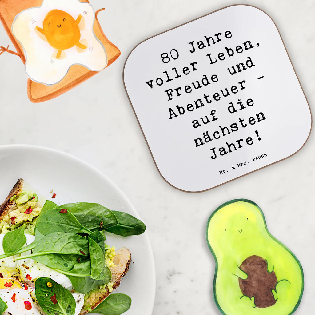 Square coaster Saying 80 Jahre voller Leben, Freude und Abenteuer - auf die nächsten Jahre! Untersetzer Holz, Korkuntersetzer, Getränkeuntersetzer, Holzuntersetzer, Untersetzer für Gläser, Untersetzer Gläser, Tassen Untersetzer, Glasuntersetzer, Untersetzer, Bierdeckel, Untersetzer Design, Untersetzer aus Holz, Geburtstag, Geburtstagsgeschenk, Geschenk