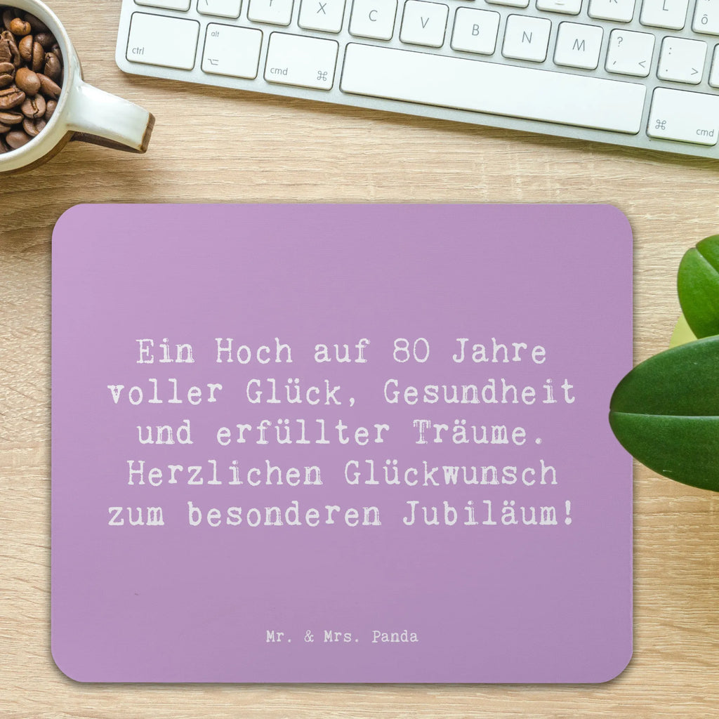 Mauspad Spruch 80. Geburtstag Freude PC Zubehör, Mausunterlage, Einzigartiges Mauspad, Designer Mauspad, Büroausstattung, Mauspad, Computer zubehör, Arbeitszimmer, Mousepad, Mauspad Büro, Geburtstag, Geburtstagsgeschenk, Geschenk