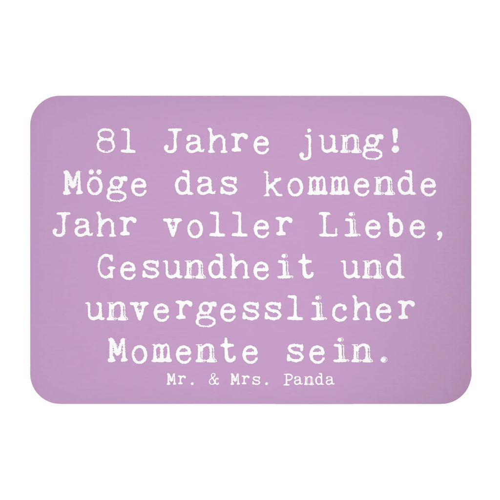 Magnet Saying 81 Jahre jung! Möge das kommende Jahr voller Liebe, Gesundheit und unvergesslicher Momente sein. Whiteboard Magnet, Motivmagnete, Pinnwandmagnet, Souvenir Magnet, Kühlschrankmagnet, Kühlschrank Dekoration, Notiz Magnet, Dekomagnet, Geburtstag, Geburtstagsgeschenk, Geschenk