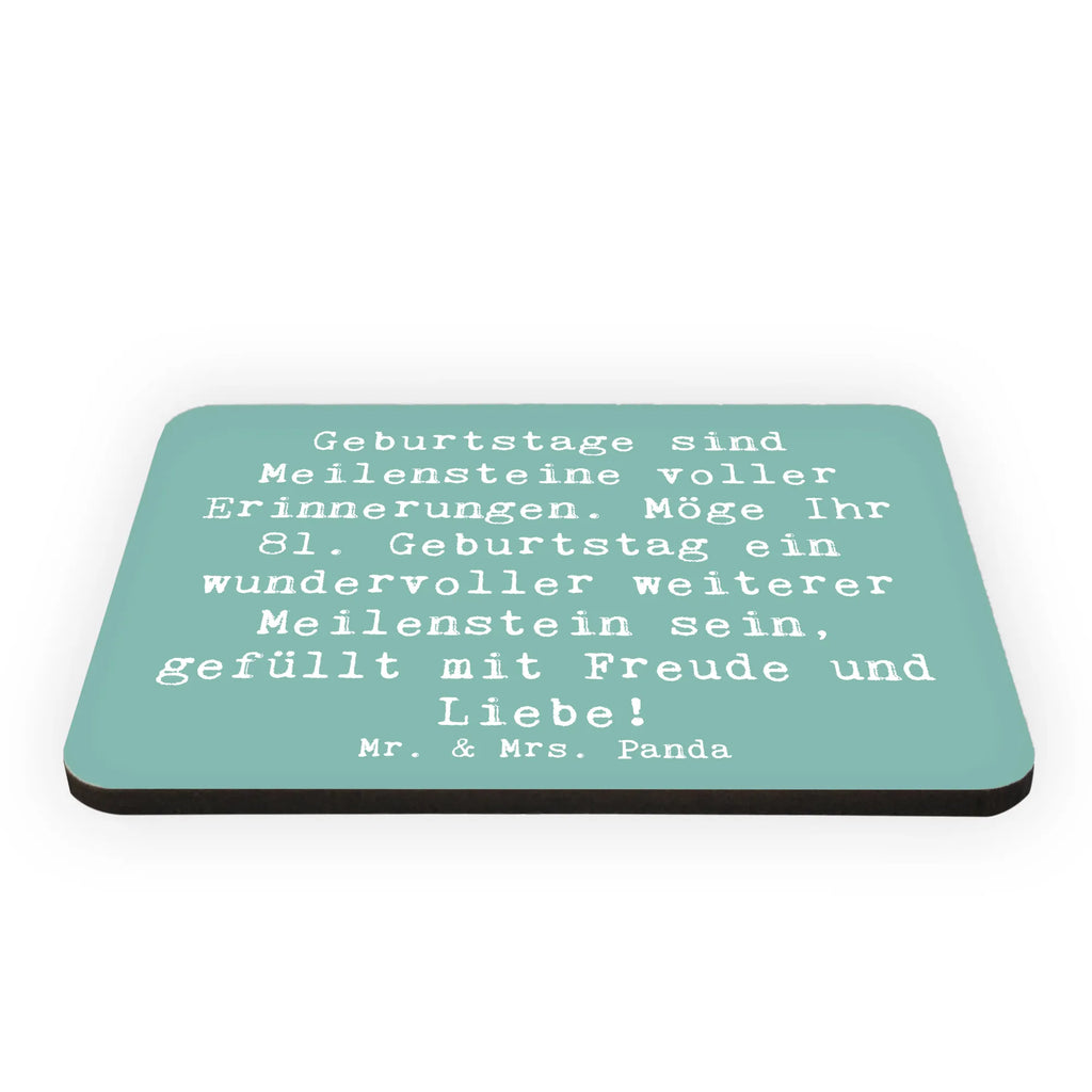 Magnet Spruch 81. Geburtstag Meilenstein Pinnwandmagnet, Souvenir Magnet, Kühlschrank Dekoration, Dekomagnet, Motivmagnete, Notiz Magnet, Whiteboard Magnet, Kühlschrankmagnet, Geburtstag, Geburtstagsgeschenk, Geschenk
