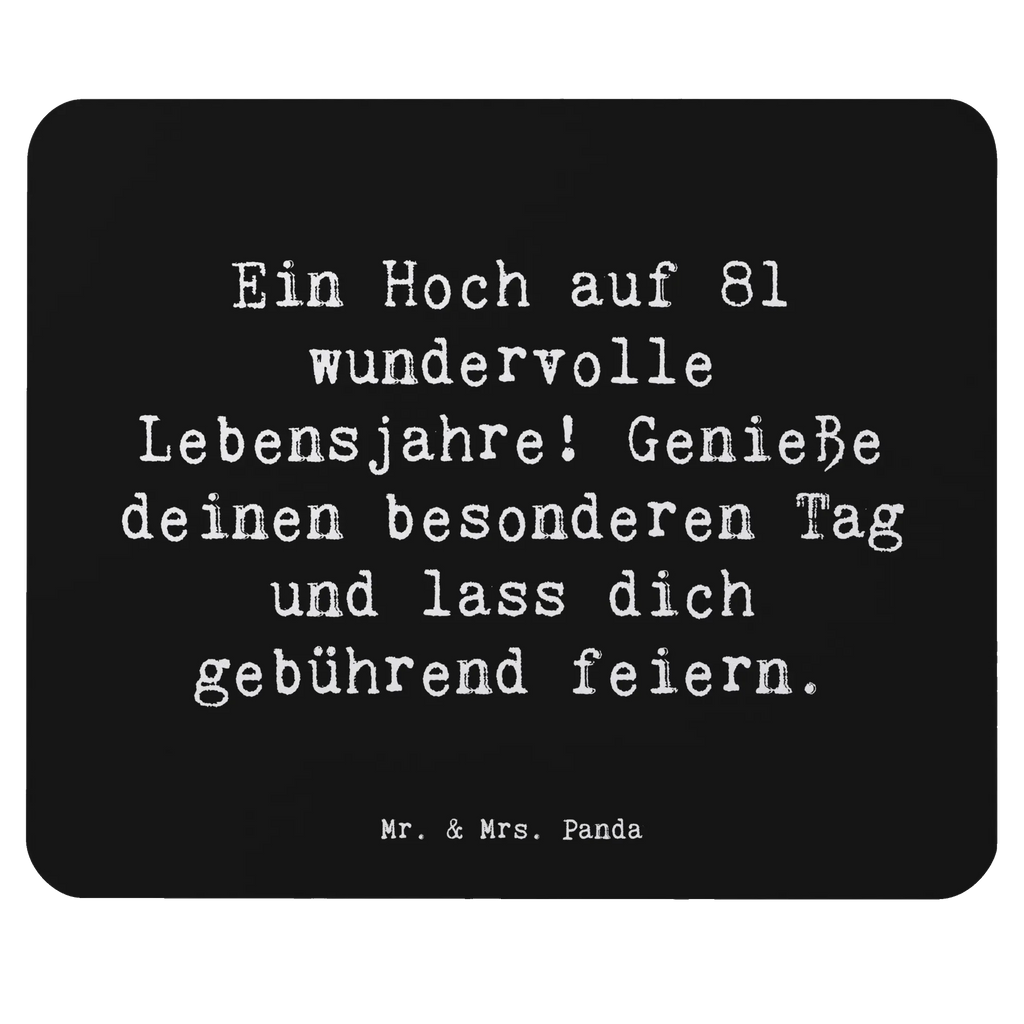 Mauspad Spruch 81. Geburtstag PC Zubehör, Mauspad Büro, Mousepad, Arbeitszimmer, Designer Mauspad, Einzigartiges Mauspad, Computer zubehör, Mausunterlage, Mauspad, Büroausstattung, Geburtstag, Geburtstagsgeschenk, Geschenk