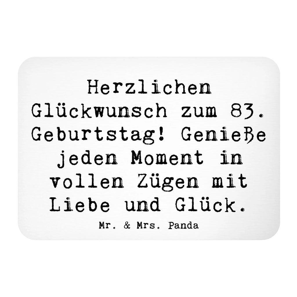 Magnet Spruch 83. Geburtstag Liebe Glück Whiteboard Magnet, Kühlschrankmagnet, Souvenir Magnet, Dekomagnet, Kühlschrank Dekoration, Pinnwandmagnet, Notiz Magnet, Motivmagnete, Geburtstag, Geburtstagsgeschenk, Geschenk