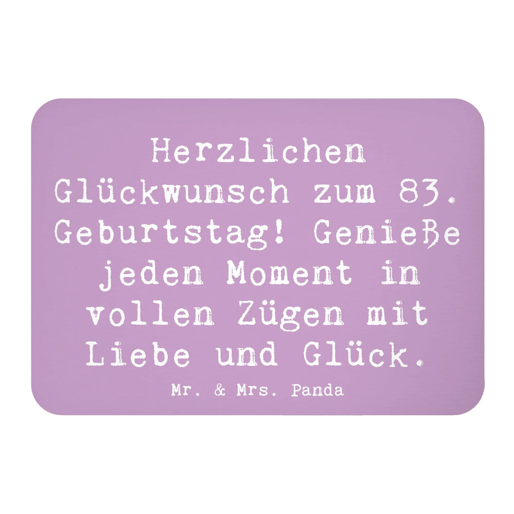 Magnet Spruch 83. Geburtstag Liebe Glück Whiteboard Magnet, Kühlschrankmagnet, Souvenir Magnet, Dekomagnet, Kühlschrank Dekoration, Pinnwandmagnet, Notiz Magnet, Motivmagnete, Geburtstag, Geburtstagsgeschenk, Geschenk