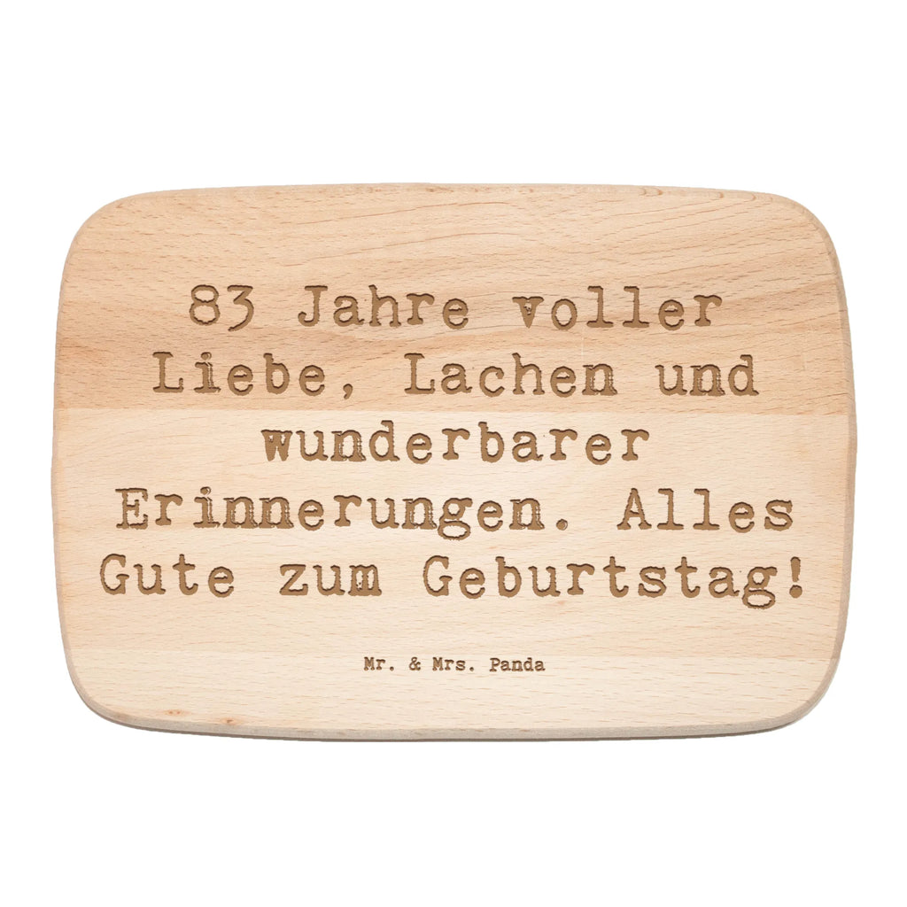 Küchenbrett Spruch 83. Geburtstag Frühstücksbrettchen, Holzbrett, Schneidebrett, Schneidebrett Holz, Frühstücksbrett, Küchenbrett, Geburtstag, Geburtstagsgeschenk, Geschenk