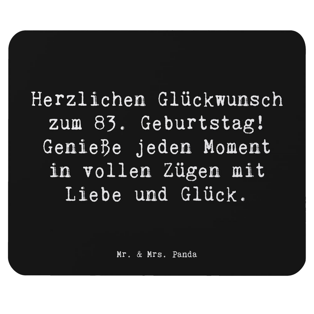 Mauspad Spruch 83. Geburtstag Liebe Glück Mousepad, Büroausstattung, Mausunterlage, Designer Mauspad, Einzigartiges Mauspad, Arbeitszimmer, PC Zubehör, Mauspad, Mauspad Büro, Computer zubehör, Geburtstag, Geburtstagsgeschenk, Geschenk