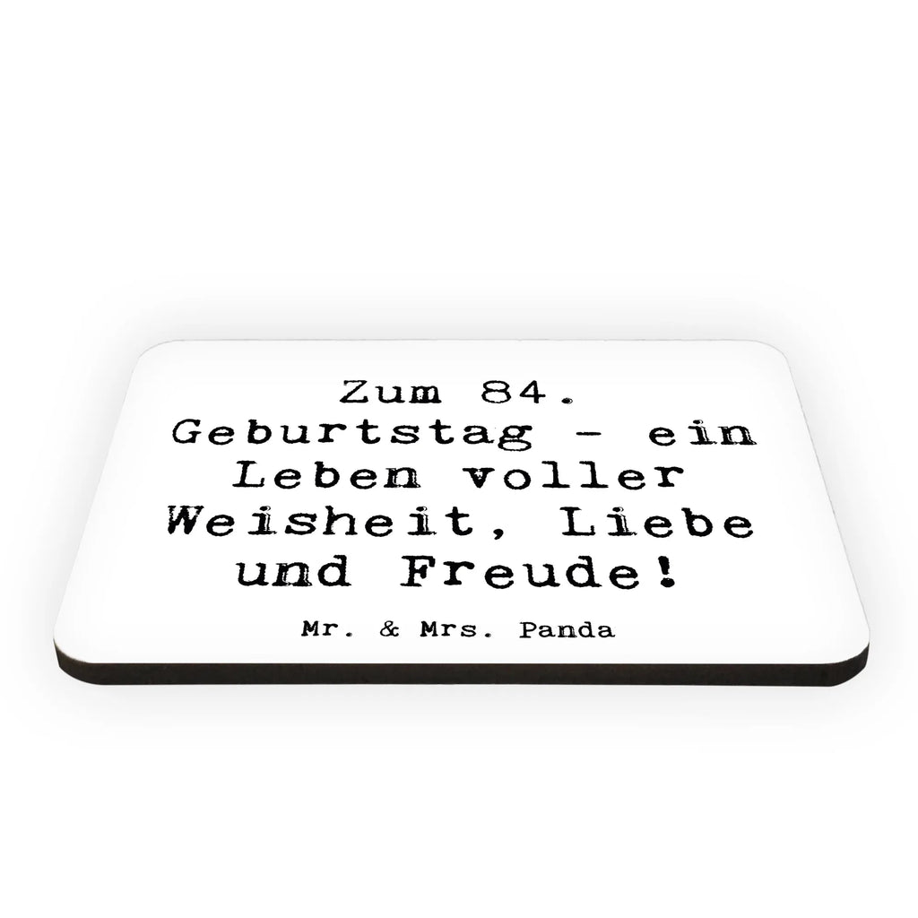 Magnet Spruch 84. Geburtstag Kühlschrankmagnet, Souvenir Magnet, Notiz Magnet, Dekomagnet, Whiteboard Magnet, Motivmagnete, Kühlschrank Dekoration, Pinnwandmagnet, Geburtstag, Geburtstagsgeschenk, Geschenk