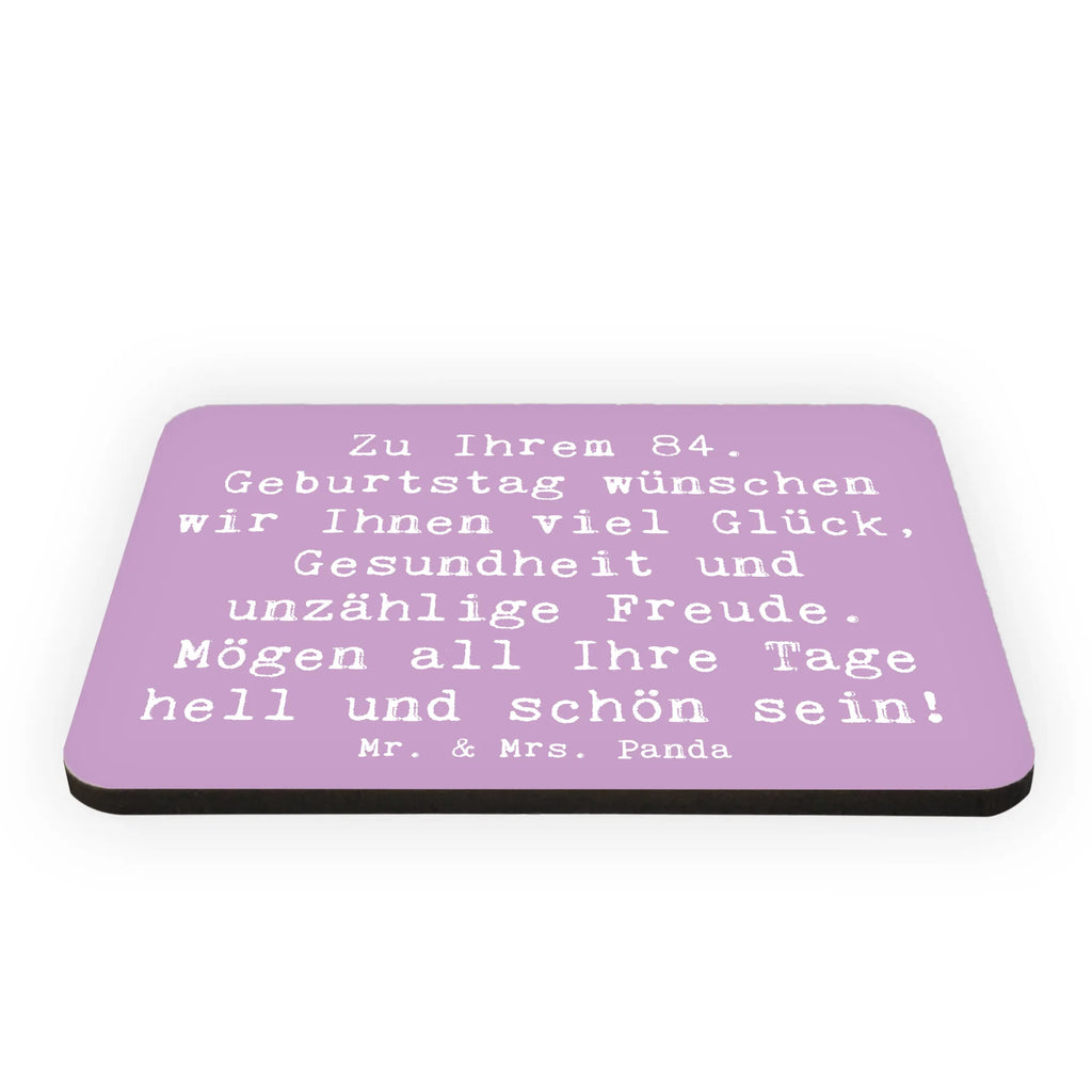 Magnet Spruch 84. Geburtstag Glückwünsche spruchmagnet, tafelmagnet, holz kühlschrankmagnet, memomagnet, holzmagnet, notizmagnet, einkaufszettelmagnet, zettelhalter, Pinnwandmagnet, wandmagnet, whiteboardmagnet, magnet, Notizhalter, büromagnet, bildmagnet, Kühlschrankmagnet, Fridge Magnet, rechteckmagnet, Dekomagnet, mdf magnet, designmagnet, holz whiteboardmagnet, küchenmagnet, haftmagnet, Geburtstag, Geburtstagsgeschenk, Geschenk